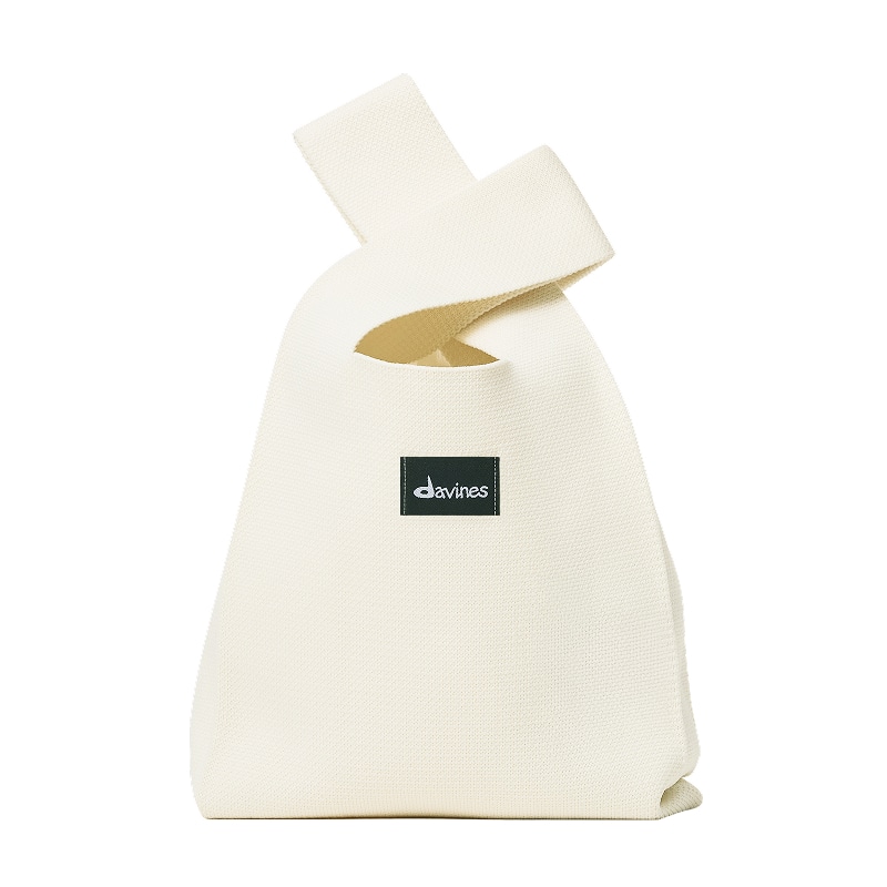 ダヴィネス　ニットバッグ＜ミルキーベージュ＞