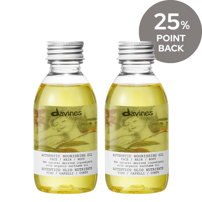 2本セット】Davines オーセンティック オイル 140ml 25％ポイント還元