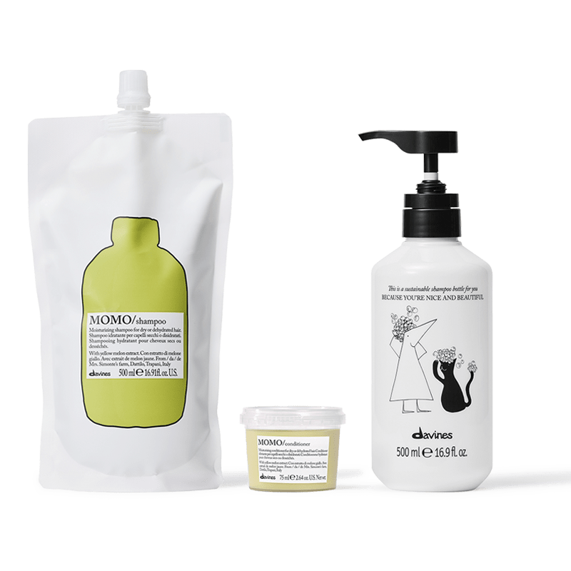 ダヴィネスエッセンシャル　モモ　シャンプー　レフィル　キット