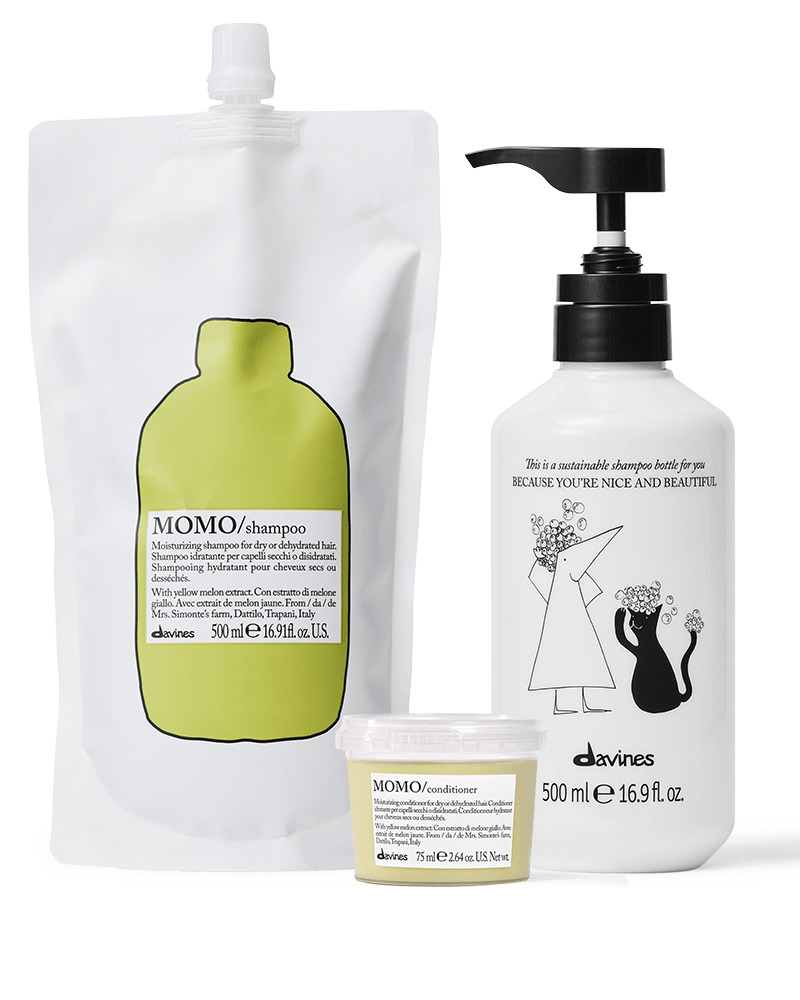 ダヴィネスエッセンシャル　モモ　シャンプー　レフィル　キット