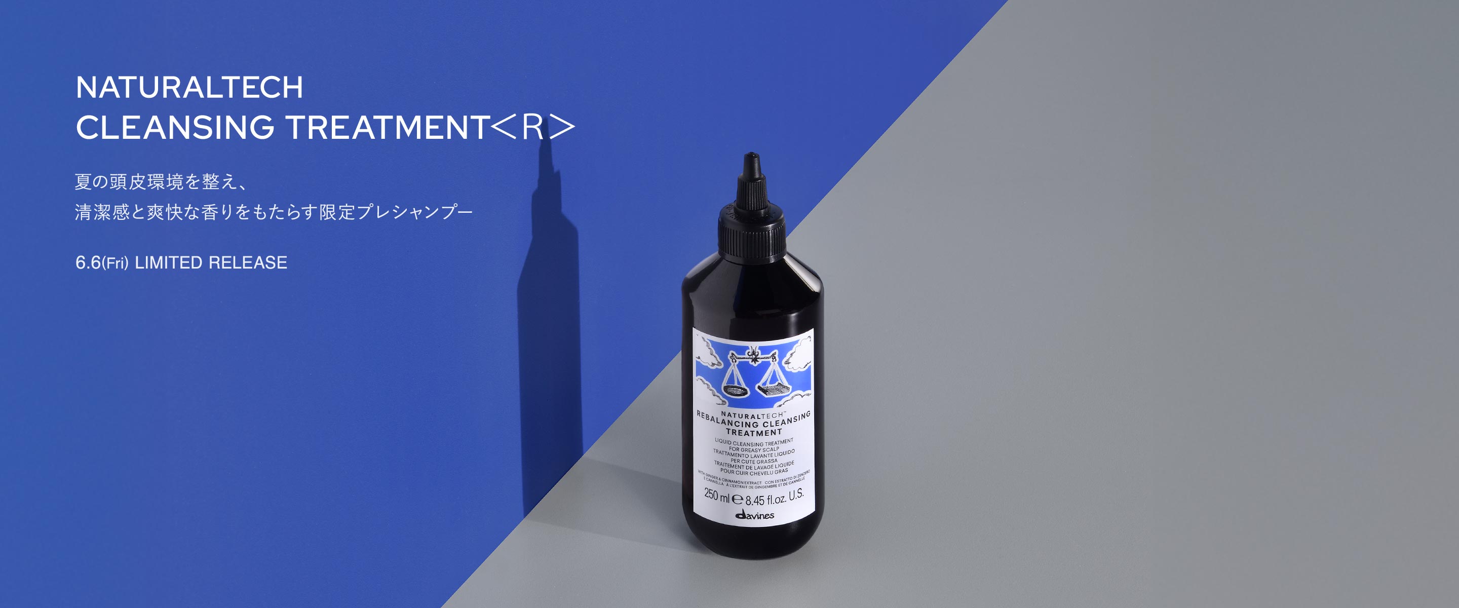 ナチュラルテック　クレンジング　トリートメント＜Ｒ＞
